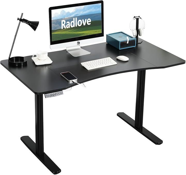 楽天市場】Radlove パソコンデスク 電動昇降式 デスク 幅150CM×奥行