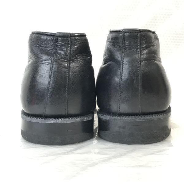 リーガル/REGAL Imperial  Grade★高級モデル/本革/グッドイヤー製法/チャッカブーツ【26.5E/細め/黒/BLACK】Shoes◆pE-188 #BUZZBERG