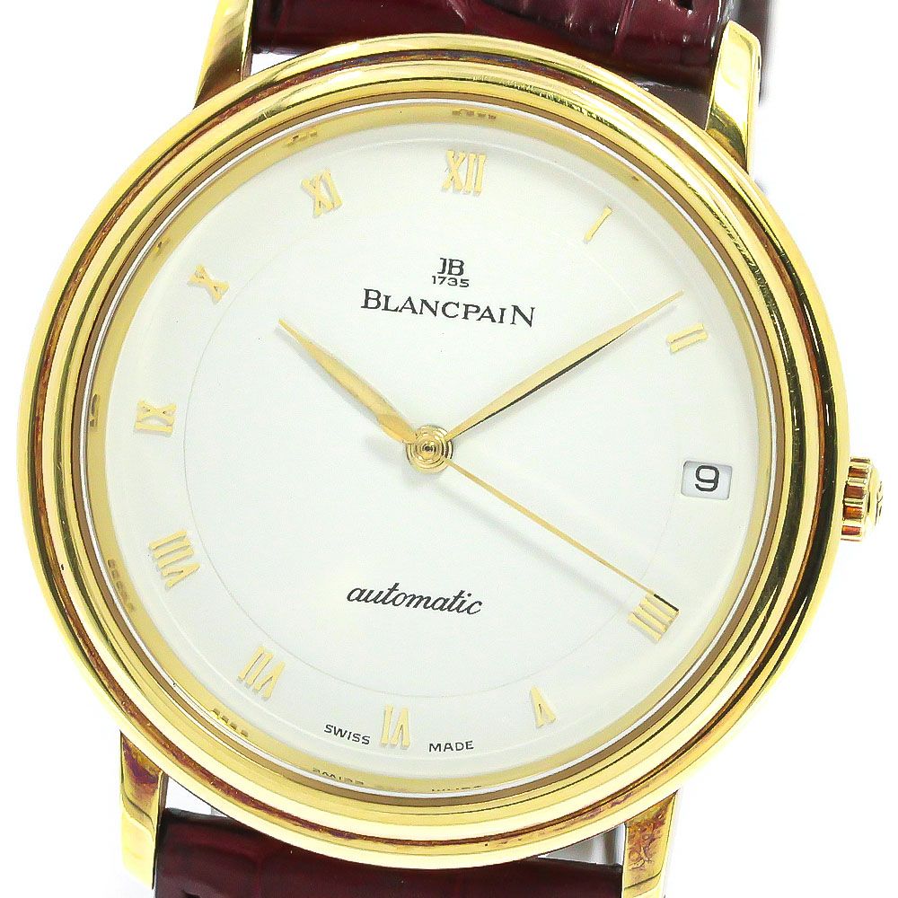 ブランパン Blancpain ヴィルレ K18YG 自動巻き メンズ_751616