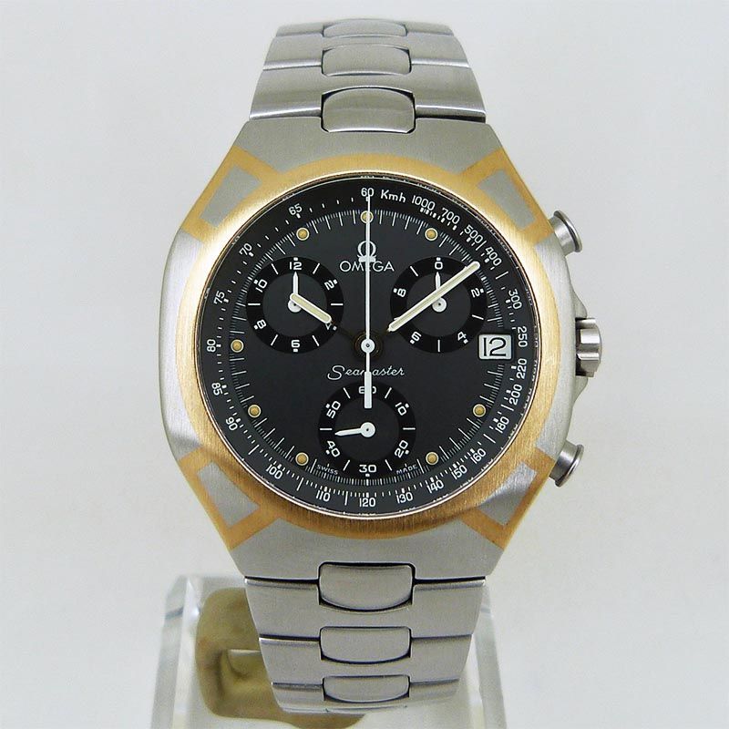 中古美品オメガ【OMEGA】 シーマスター ポラリス クロノグラフ