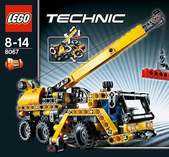 新品未開封品】LEGO レゴ テクニックミニモバイルクレーン 8067-