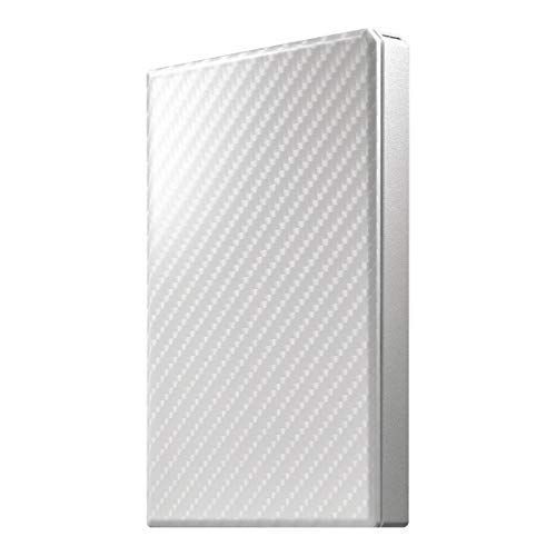 I-O DATA USB 3.1 Gen 1対応ポータブルハードディスク「高速カクうす」セラミックホワイト500GB HDPT-UTS500W 