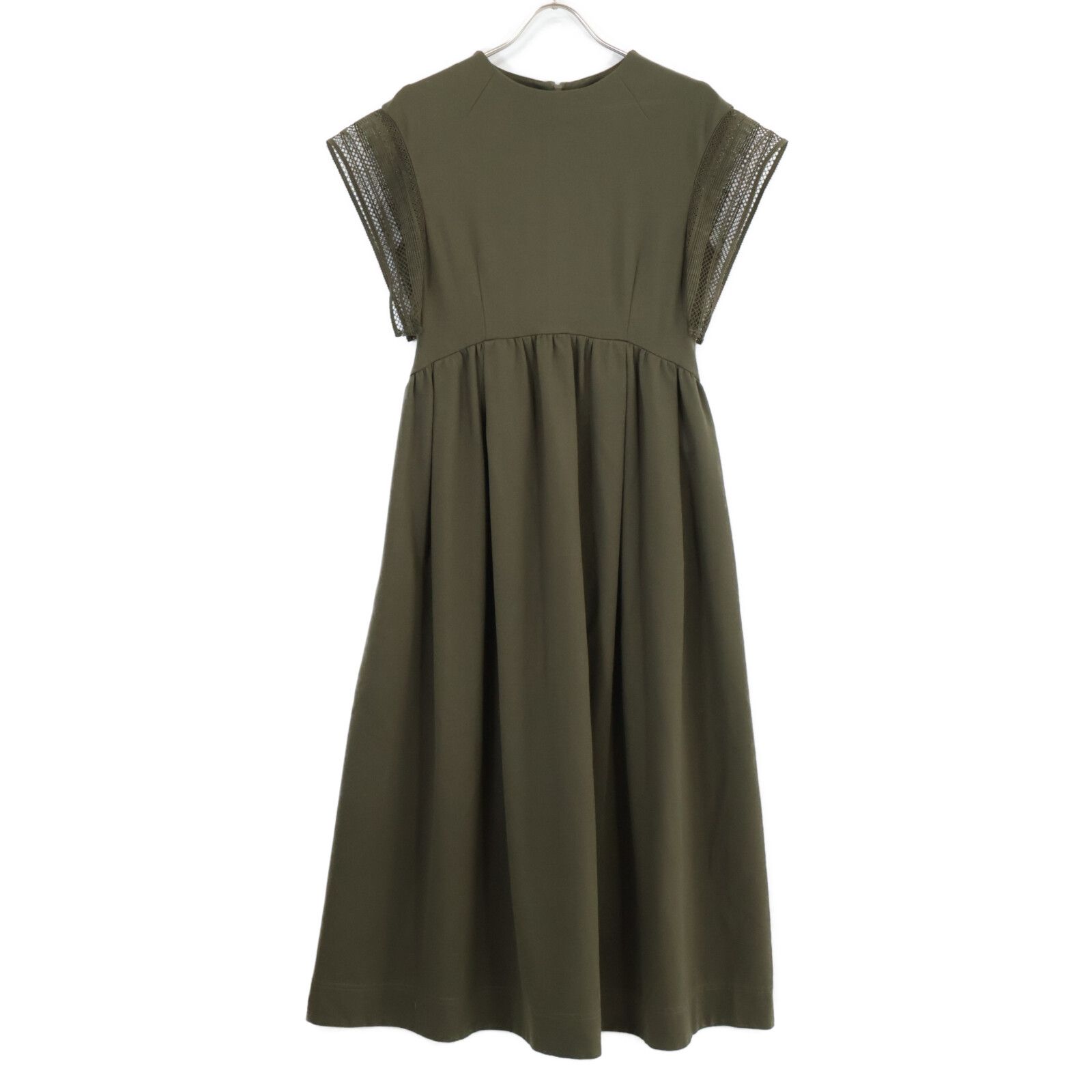 エレンディーク -01 ｶｰｷ ﾚｰﾖﾝ×ﾅｲﾛﾝ ﾚｰｽｽﾘｰﾌﾞﾜﾝﾋﾟｰｽ 1