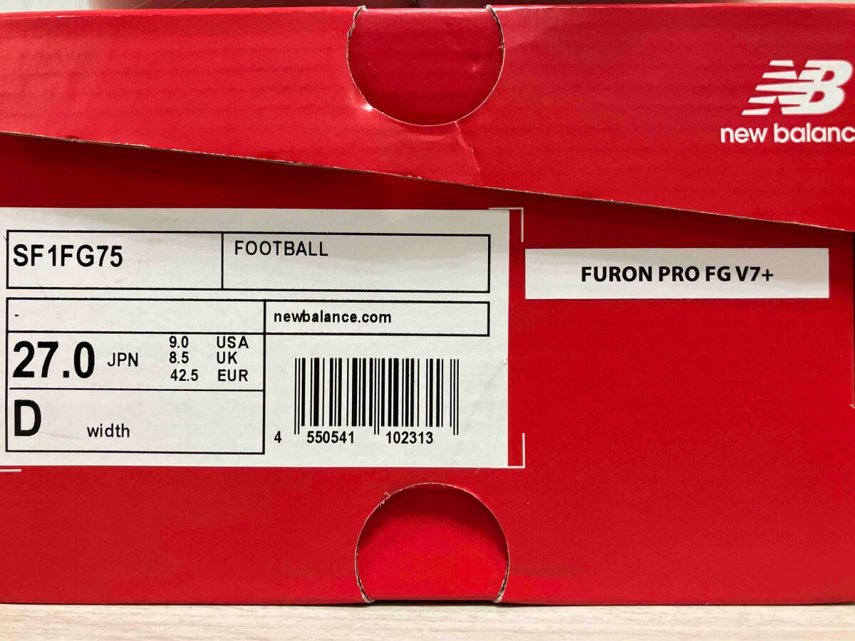 未使用品 Furon v7+ Pro FG G75 NB/newbalance ニューバランス