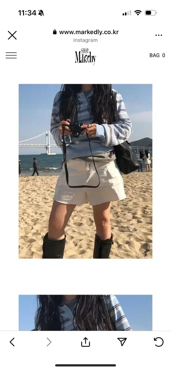 繁殖 Markedly カーゴ ショートパンツ