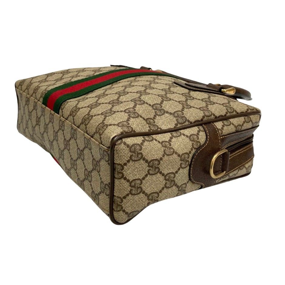 極 美品 GUCCI グッチ オールドグッチ ヴィンテージ シェリーライン GG