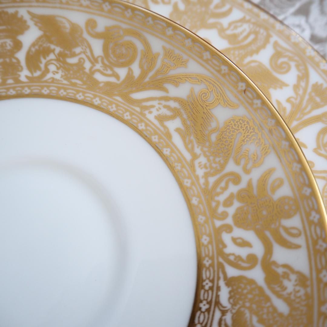  ウェッジウッド フロレンティーン ゴールド トリオ カップ＆ソーサー F 2 カップ ソーサー コーヒー ティーカップ