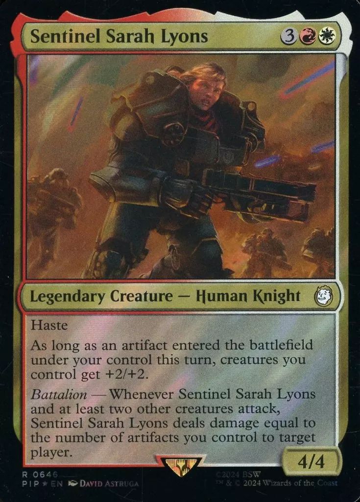 中古】マジックザギャザリング 0646[R]：【PIP】【サージFOIL