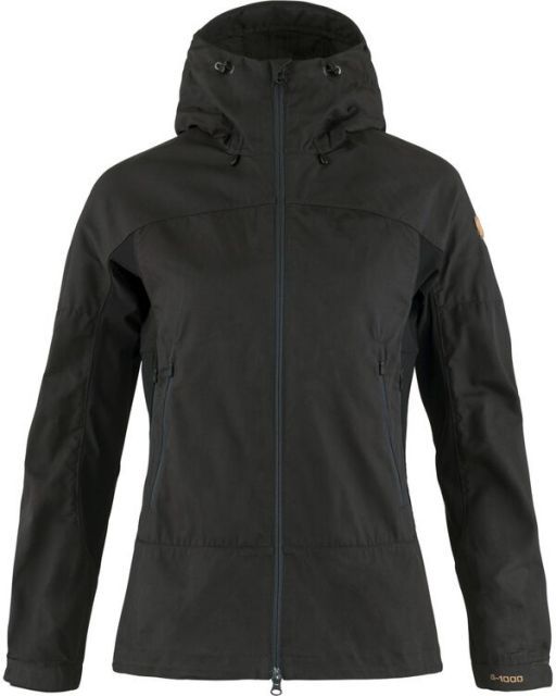 【送料無料】 フェールラーベン レディース ジャケット・ブルゾン アウター Fjallraven Men's Absiko Light Trekking Jacket Dark Grey/Black