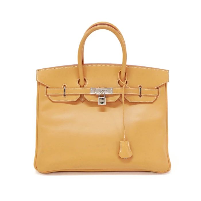 エルメス HERMES バーキン35 ヴァッシュ (レザー) SV金具 □C刻印 1999 