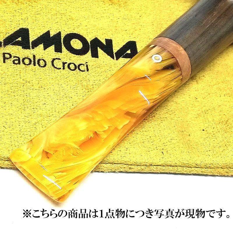 一点物 TALAMONA パイプ ウォールナット 天然木 タラモナ 喫煙具 本体 19TM2001 BR INLAY ハンドメイド おしゃれ イエロー  マーブル 高級 スムース仕上げ イタリア かっこいい メンズ ブラウン 茶 黄色 たばこ ギフト プレゼント - メルカリ