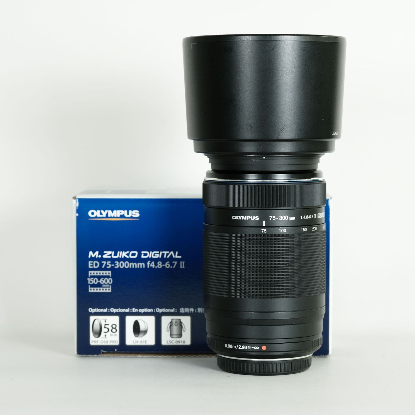 良品｜別売りフード付] OLYMPUS M.ZUIKO DIGITAL ED 75-300mm F4.8-6.7 II /  マイクロフォーサーズマウント - メルカリ