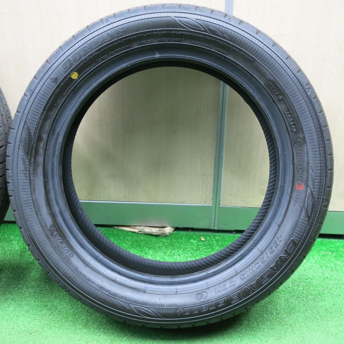 送料無料] 新車外し！24年☆165/60R15 ダンロップ エナセーブ