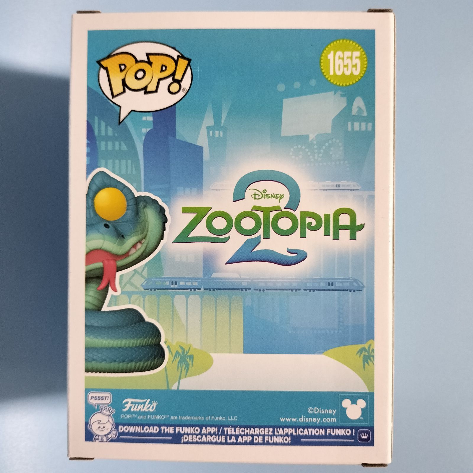 ファンコポップ ディズニー『ズートピア2』 ゲイリー・デ・スネーク