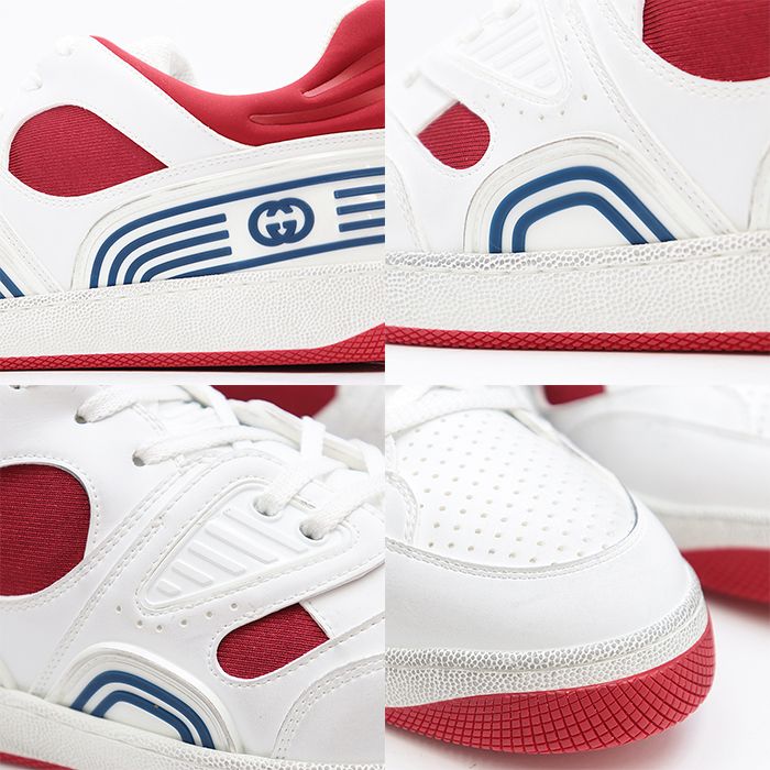 未使用】GUCCI グッチ スニーカー バスケット ローカット ヴィンテージ  