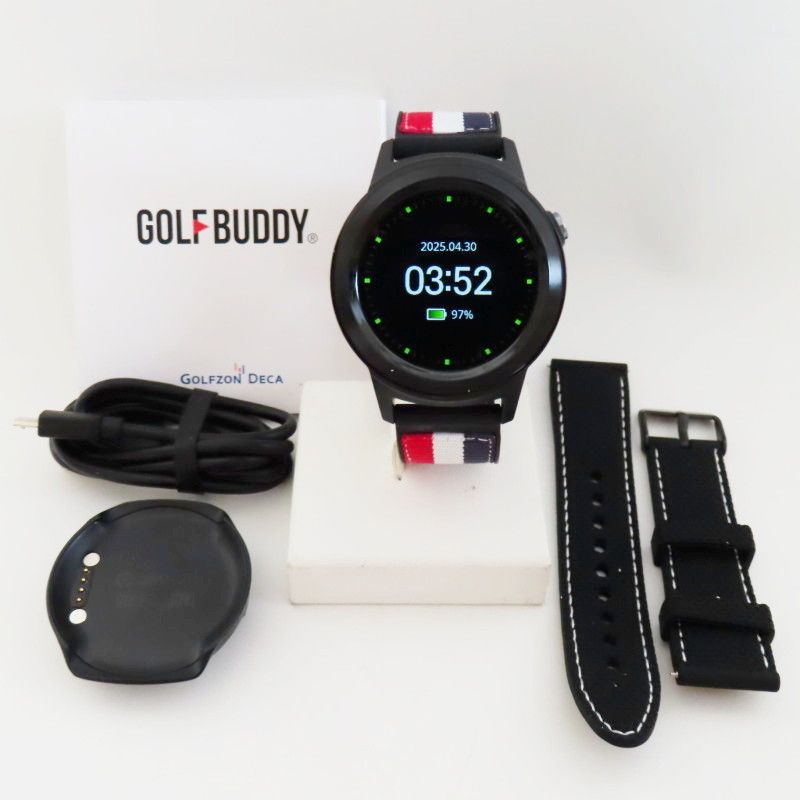 スマートウォッチ・ウェアラブル K05-t008 動作確認済 GOLFBUDDY aim