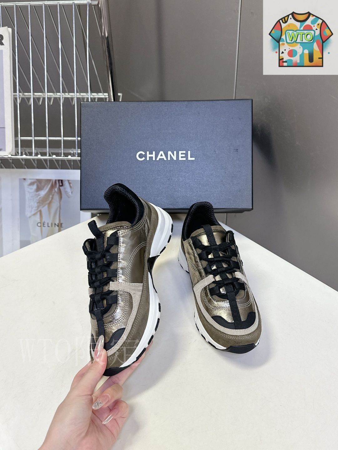 CHANEL シャネル 25A カジュアル スニーカー03-3 - メルカリ