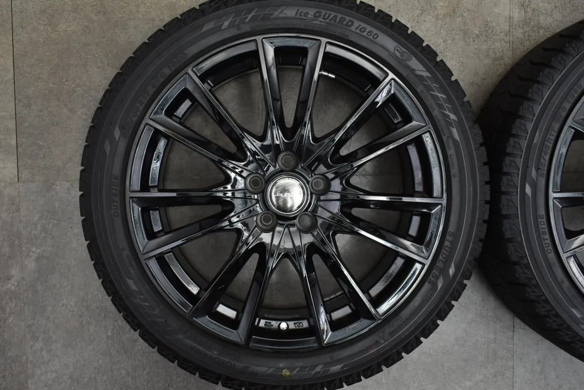 ヴェルファイアに使用していました!!スタッドレスタイヤ4本215/65R16 215/65R16 スタッドレス iG60 ヴェルファイアに履いてました