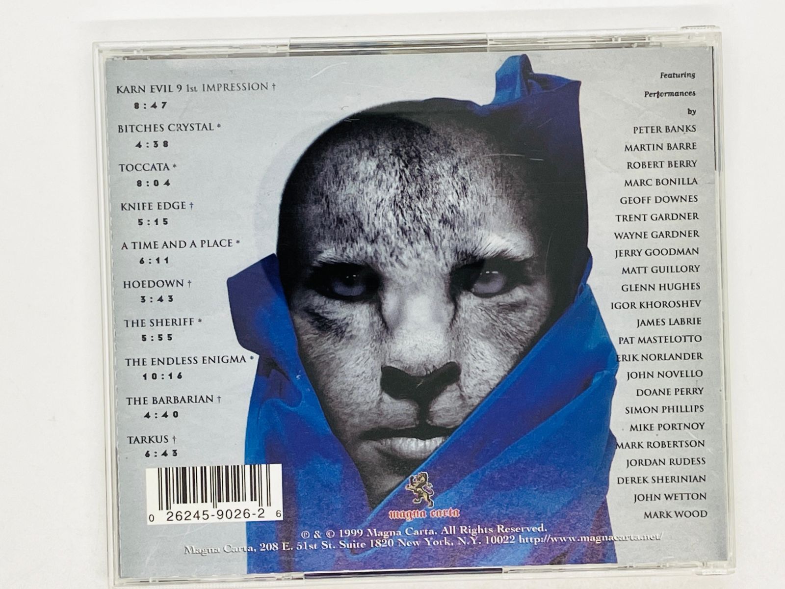 CD Encores, Legends & Paradox A Tribute to the Music of ELP / ツメ  