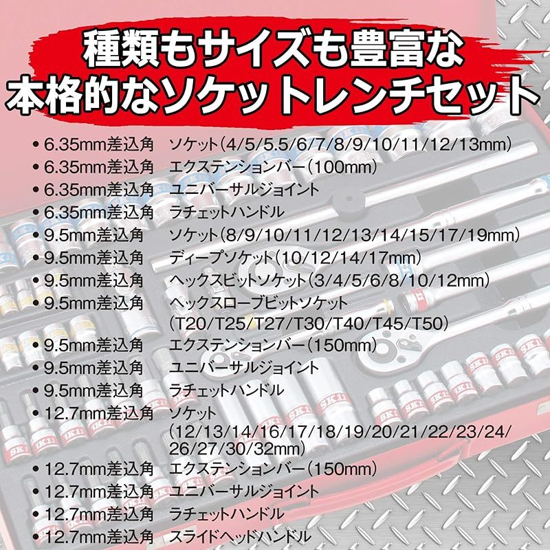 フルソケットレンチセット TS-2465M