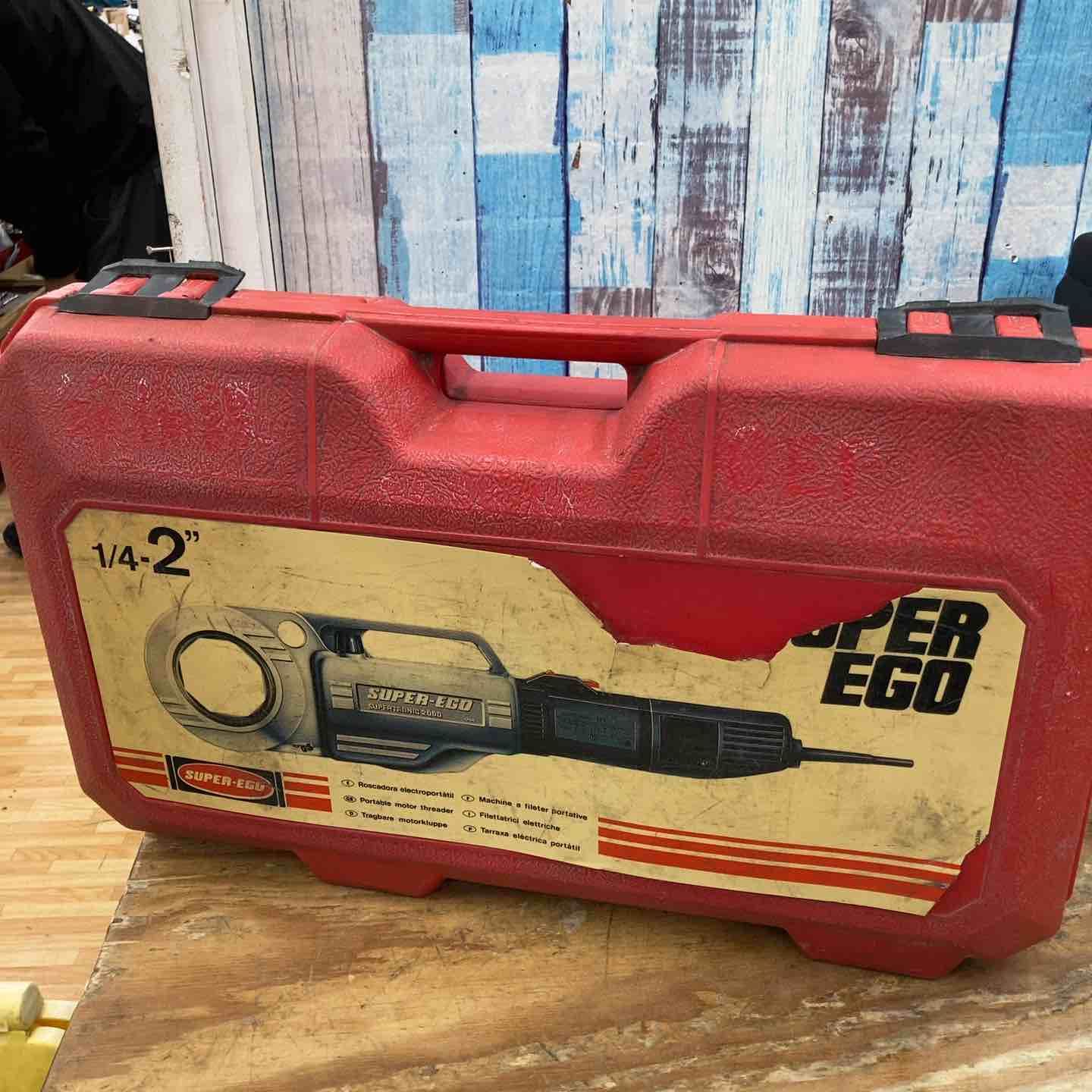 品】アサダ ASADA ねじ切り機 SUPER-EGO SUPERTRONIC 2000 スーパー 