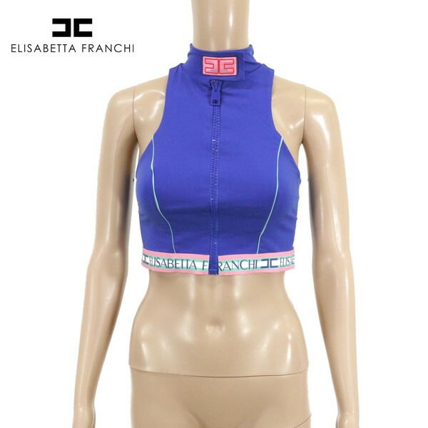 訳あり 新品 エリザベッタフランキ トップス 40 ECS1012 Mサイズ 90%OFF 新品 エリザベッタフランキ ELISABETTA FRANCHI トップス