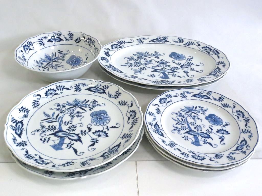 224460】Blue Danube ブルーダニューブ 注文 ブルーオニオン 大皿