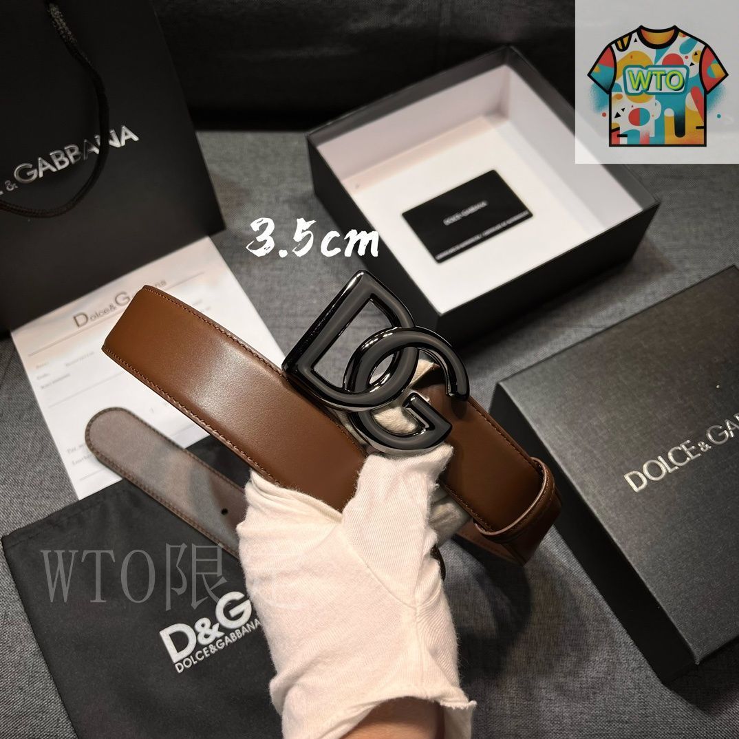 美品⭐️dolche&gabbana レザー スカート ゴールド金具 ベルト付き ☆24SS Dolce&Gabbana ロゴ バックル留め レザー ロング ベルト
