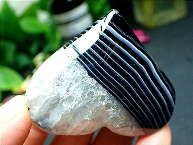 ハート型・瑪瑙 ハート形は愛のしるし！！ ブラジル産『瑪瑙（メノウ