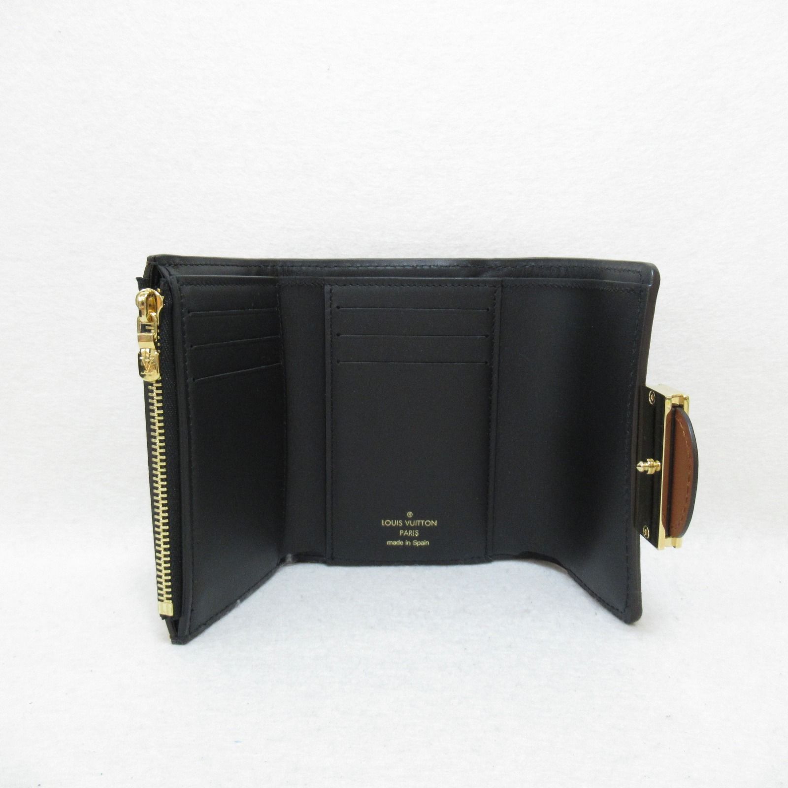 ルイ・ヴィトン ポルトフォイユ ドーフィーヌ コンパクト 財布 三  