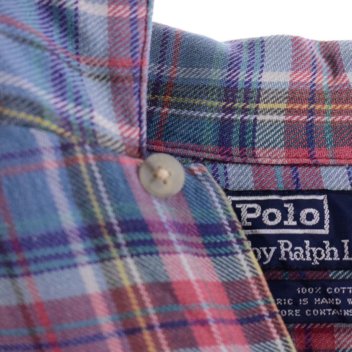 古着 ラルフローレン Ralph Lauren POLO by Ralph Lauren チェック柄