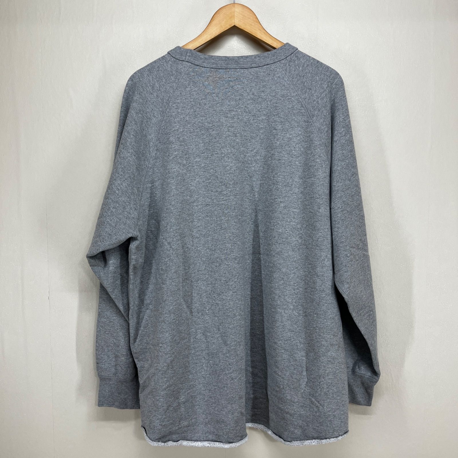 【往復送料無料】 ワラワラスポーツ 13oz クルーネックスエット グレー ＸＬ 期間限定割引40%！