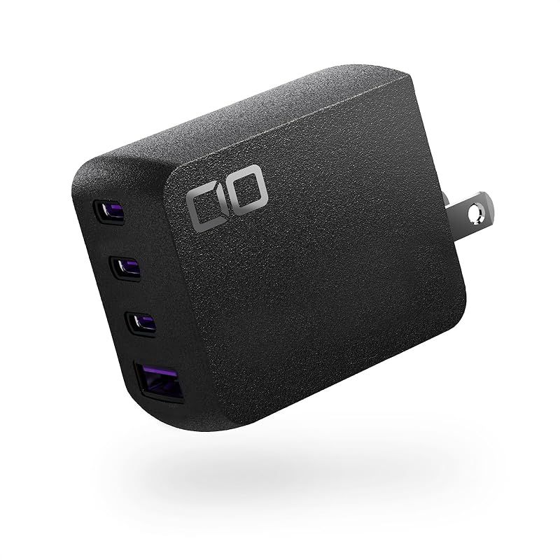 CIO NovaPort QUAD 100W 4ポート 急速充電器 世界最小級 CIO独自技術 NovaIntelligence NovaEngine搭載 USB-typeC×3 type-A×1 ACアダプター コンセント 軽量 Macbook Pro