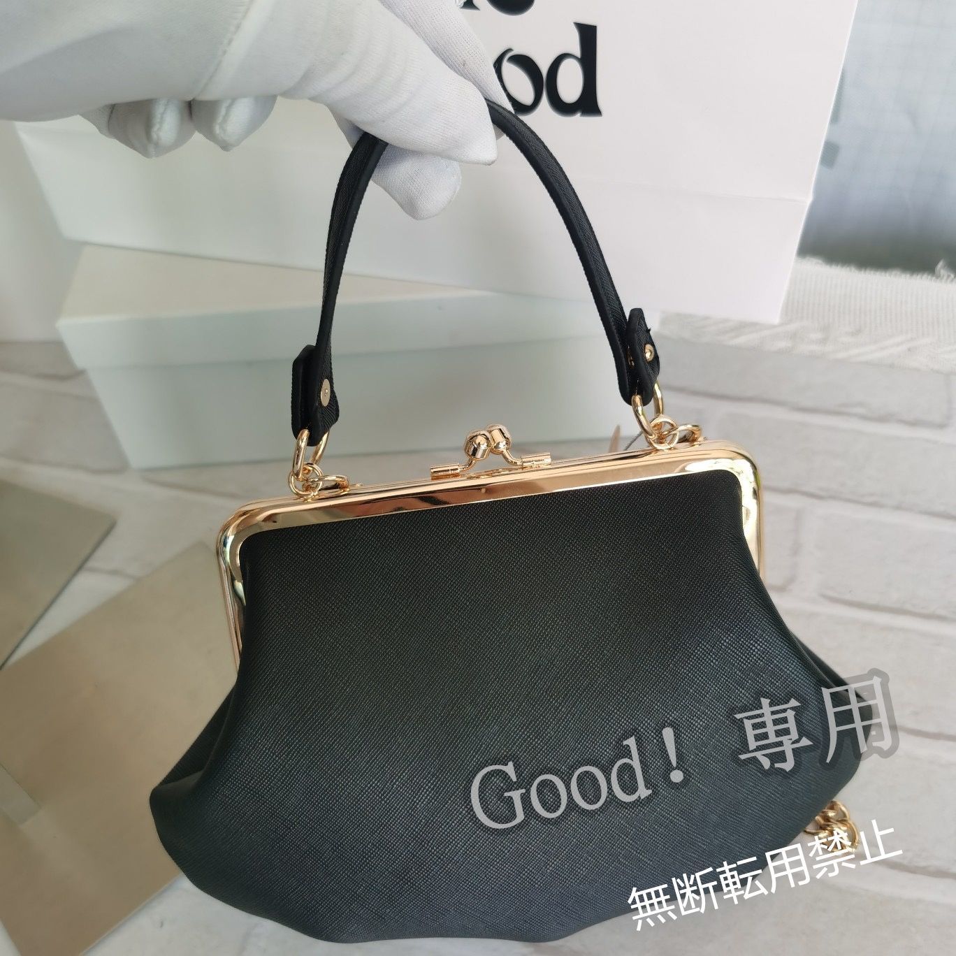 新品未使用 Vivienne Westwood ヴィヴィアンウエストウッド がま口 2way 財布 ショルダーバッグ ハンドバッグ 黒 - メルカリ