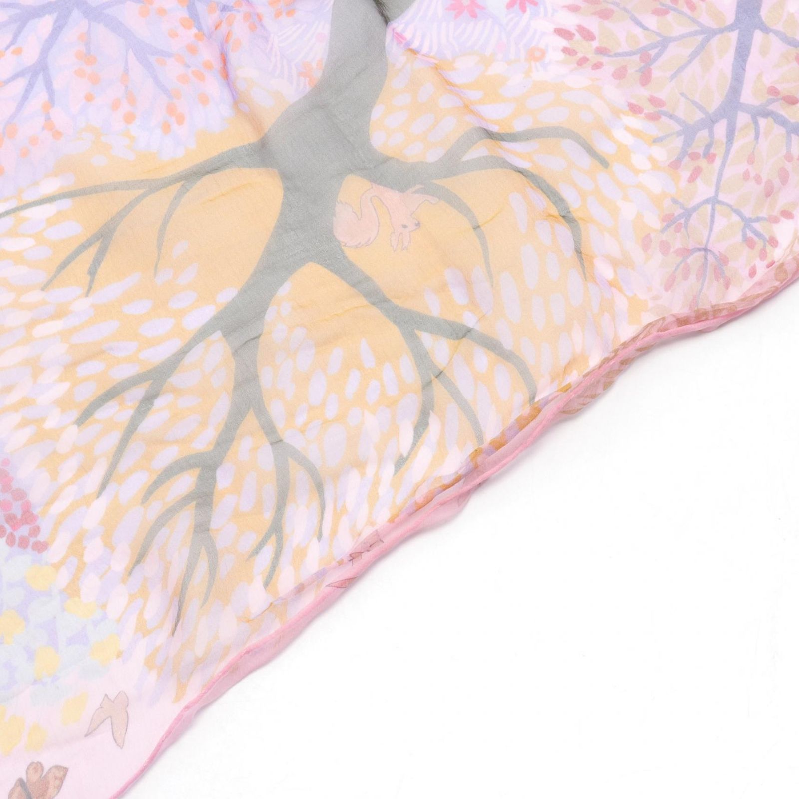 エルメス HERMES ストール ショールカレ140 モスリン DANS UN JARDIN