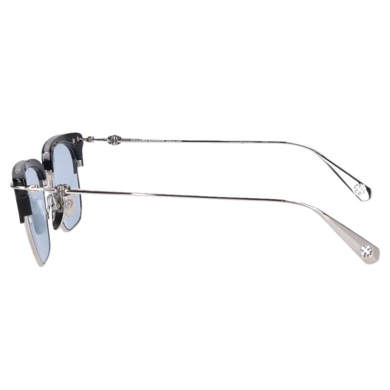 クロムハーツ　クロスボールハーフリムスクエアサング クロムハーツ SLUNTRADICTIONIIクロスボールハーフリムスクエア