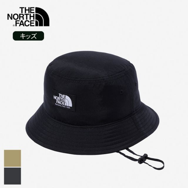 ザ・ノース・フェイス ハット キッズ THE NORTH FACE NNJ02524 K CAMP SIDE HAT キャンプサイドハット アウトドア キャンプ ロゴ シンプル 子供 服 ジュニア 帽子 メール便