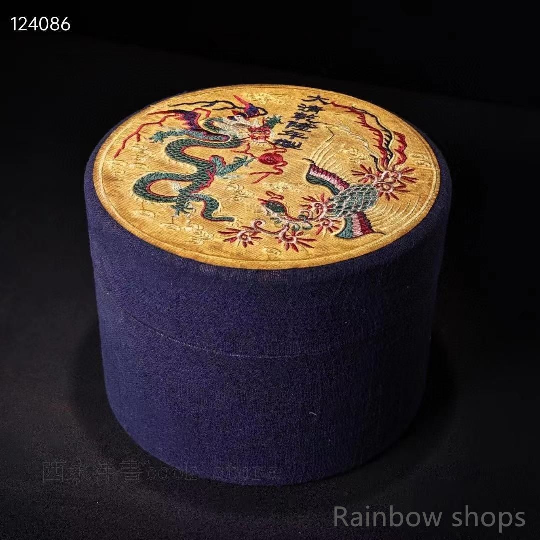 中国古美術・珍品旧蔵・純手描き·粉彩磁器ボウル·箱付・置物・食器・観賞瓶・文房具 新品未使用】中国古美術・珍品旧蔵・純手描き・粉彩磁器ボウル