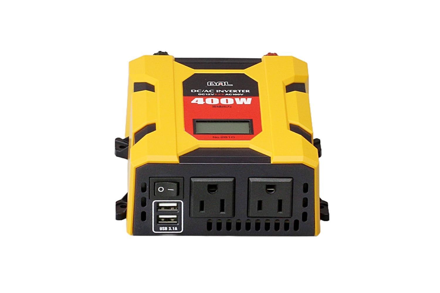 BAL (大橋産業) DC⁄AC正弦波インバーター DC12V 定格出力:1800W No.489 |