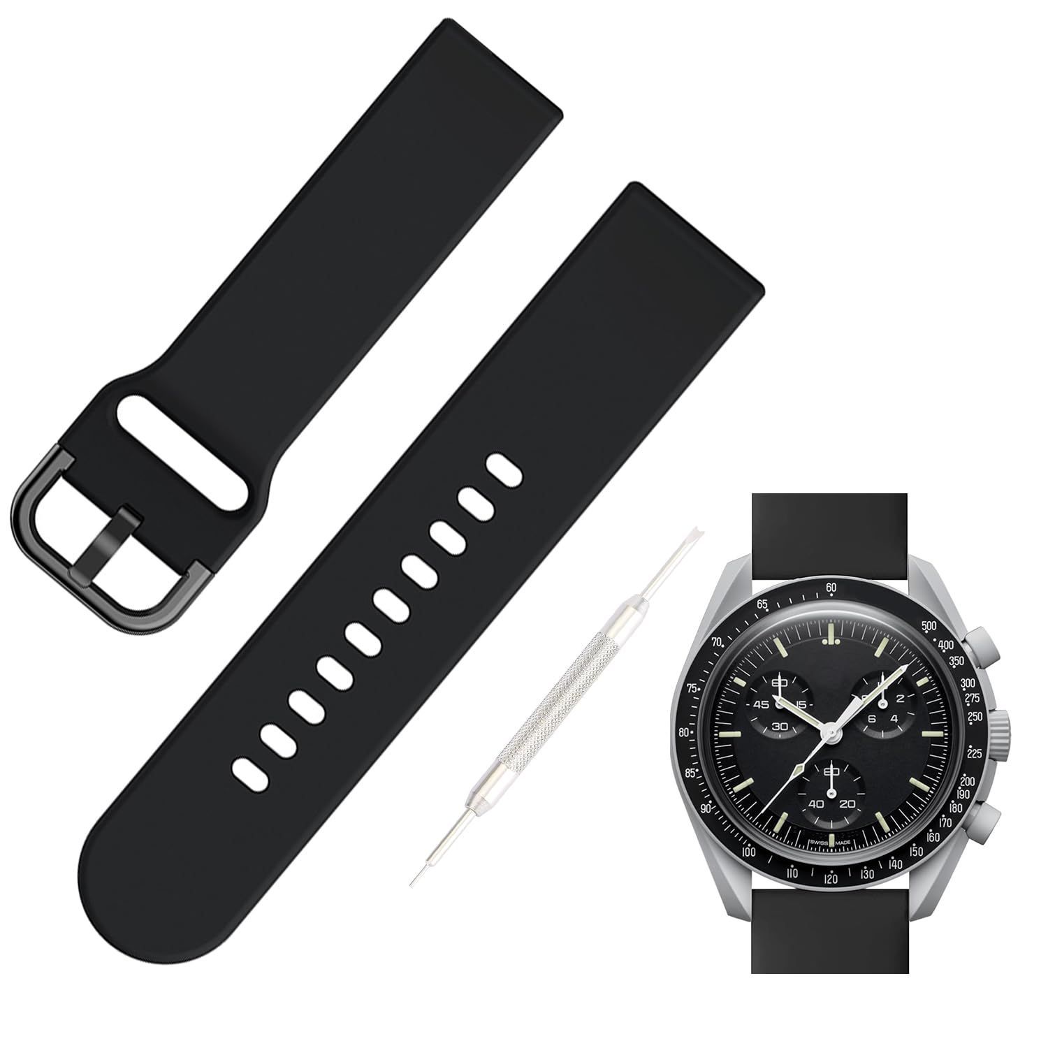 在庫セール】Swatch×OMEGA for Speedmaster MoonSwatch シリコン時計 