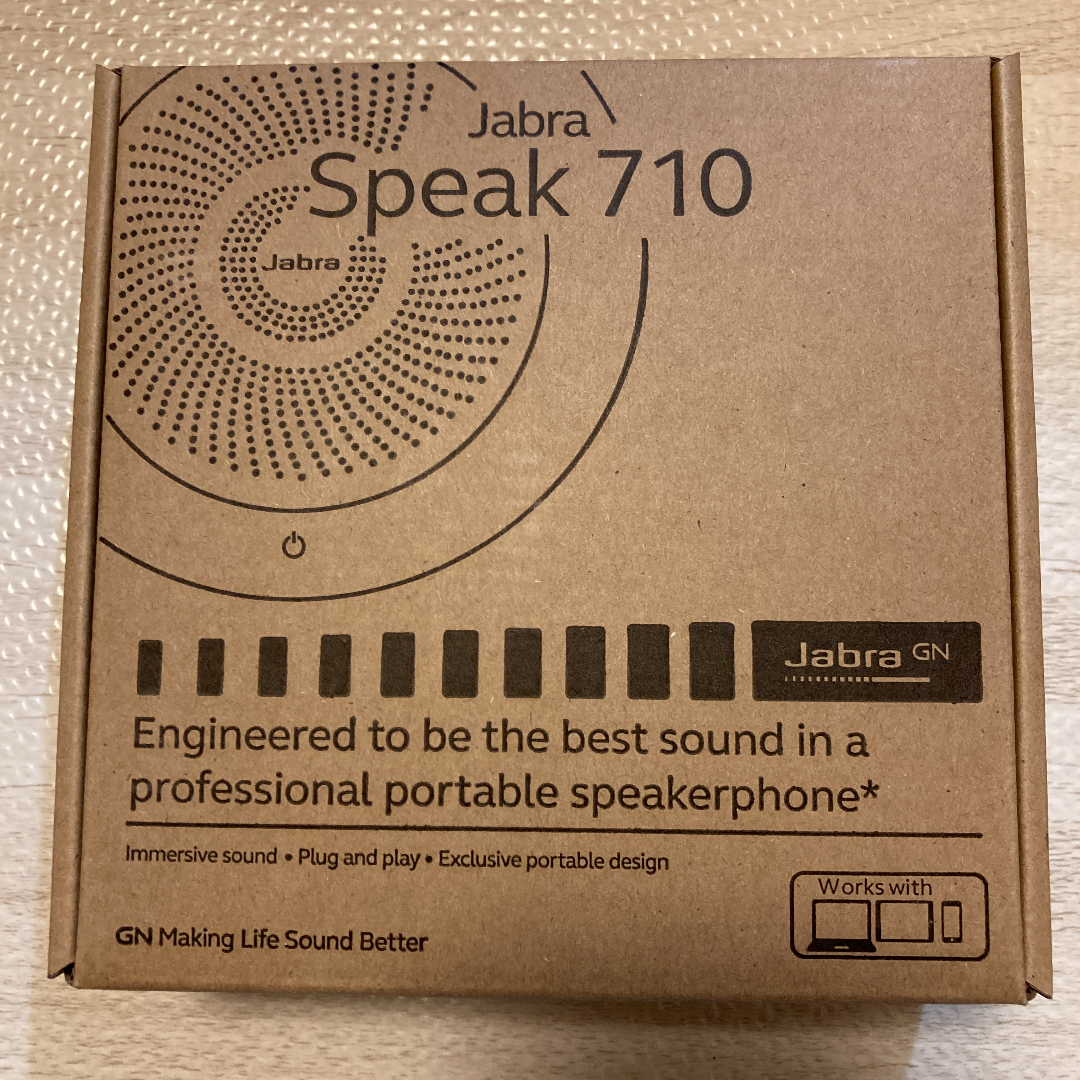 Jabra Speak710+MS ポータブルスピーカーフォン 7710-309 - メルカリShops