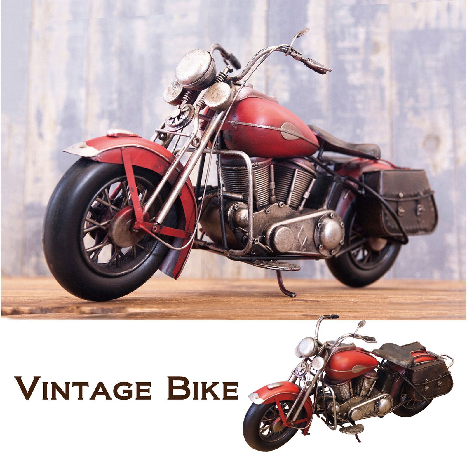 ヴィンテージバイク アメリカン雑貨 ブリキ バイク レトロ おしゃれ