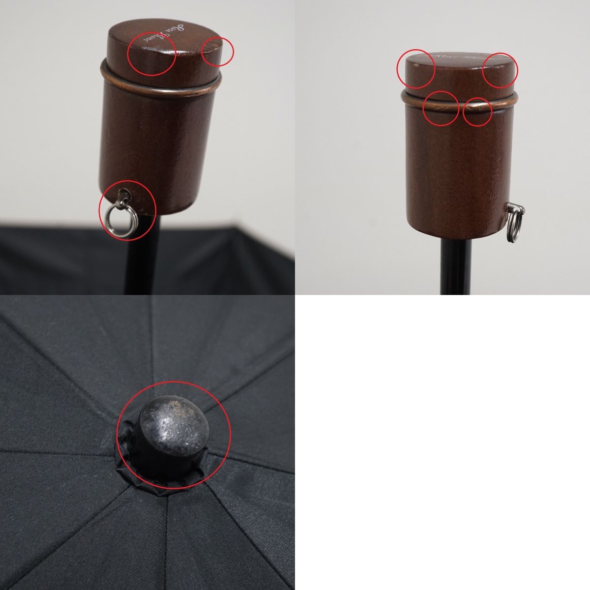 日傘 芦屋ロサブラン 完全遮光折日傘 USED美品 2段折 UV 折りたたみ傘 ロサブラン 日傘 完全遮光 折りたたみ uv 晴雨兼用 軽量 涼しい