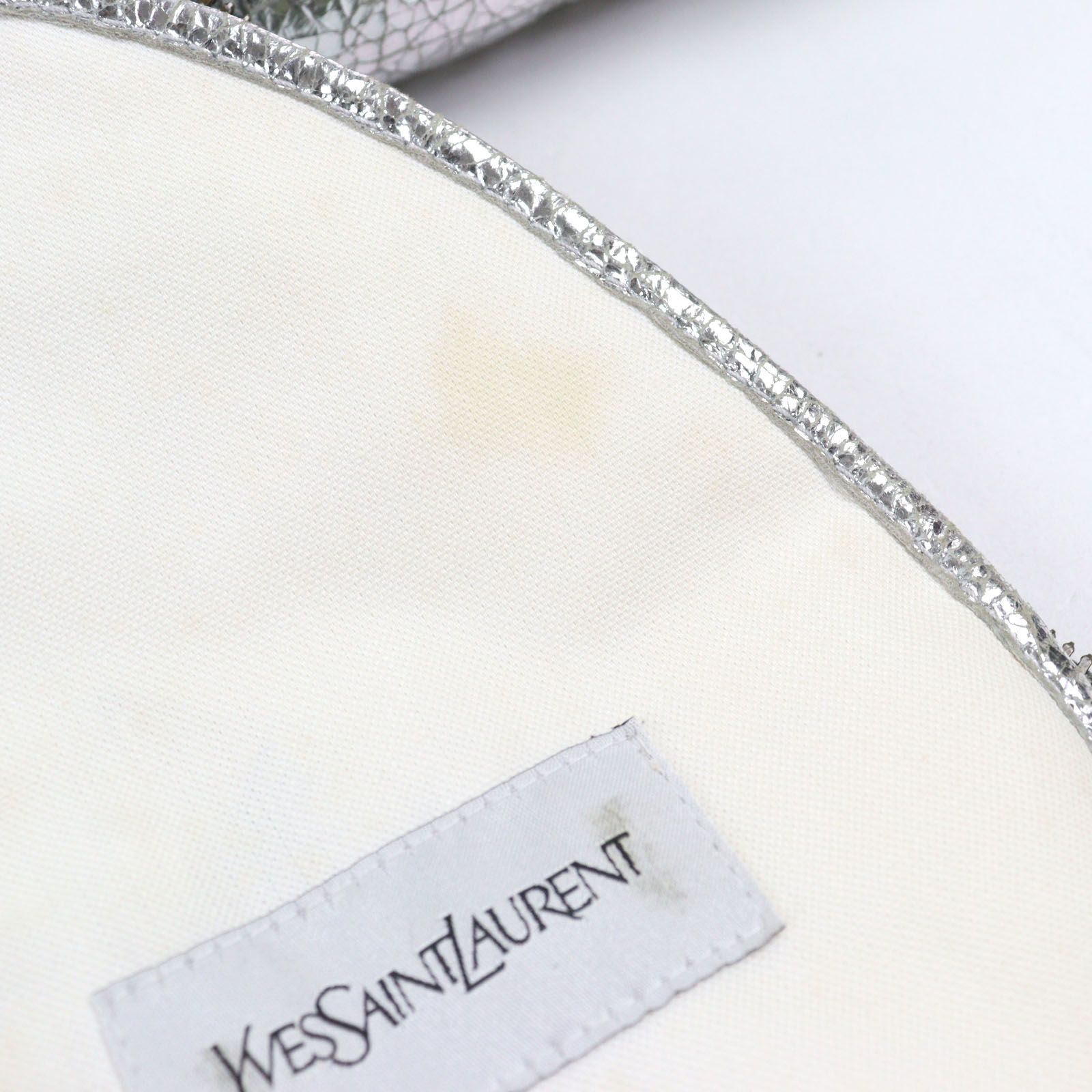 良品○YVES SAINT LAURENT イヴ・サンローラン 201578 ナッパ