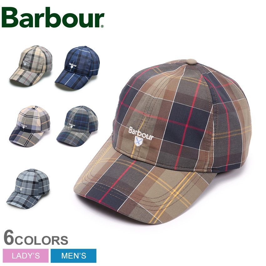 バブアー キャップ MHA0617 レディース メンズ タータン スポーツ キャップ BARBOUR カラー:03.クラシックタータン 品番：2622-0055