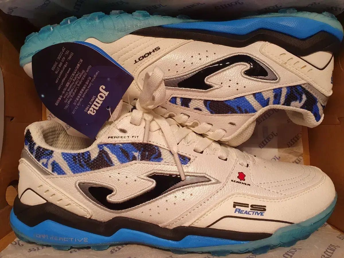 箱有 Joma ホマ FS Reactive TF フットサル 26cm 箱有Joma ホマ FS