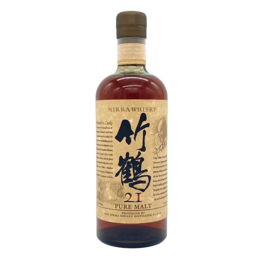 ニッカウヰスキー 竹鶴21年 ピュアモルト 旧ラベル Amazon.co.jp: 竹鶴ピュアモルト NV 700ml 旧ラベル : 食品