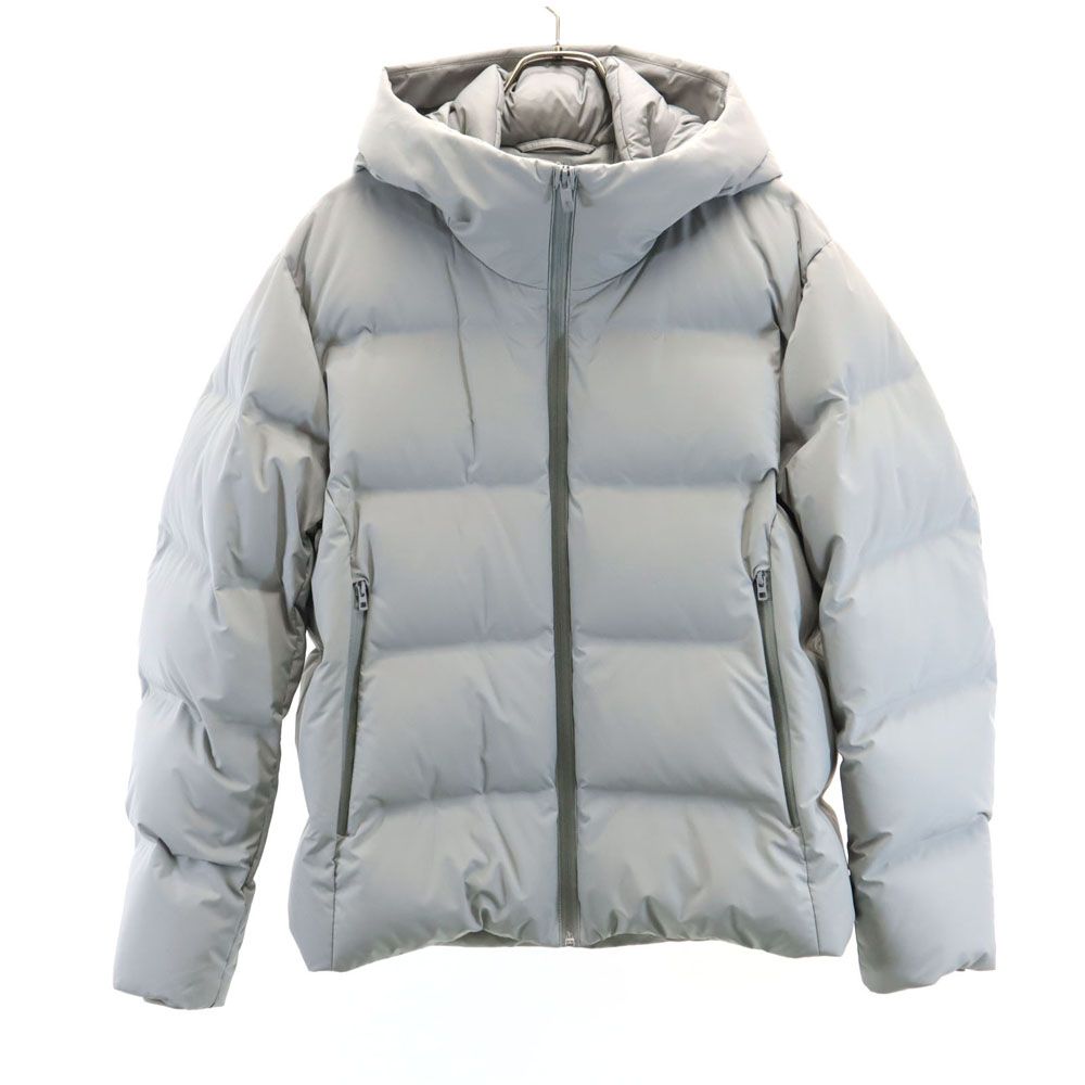 ユニクロ シームレス ダウンジャケット L グレー UNIQLO メンズ