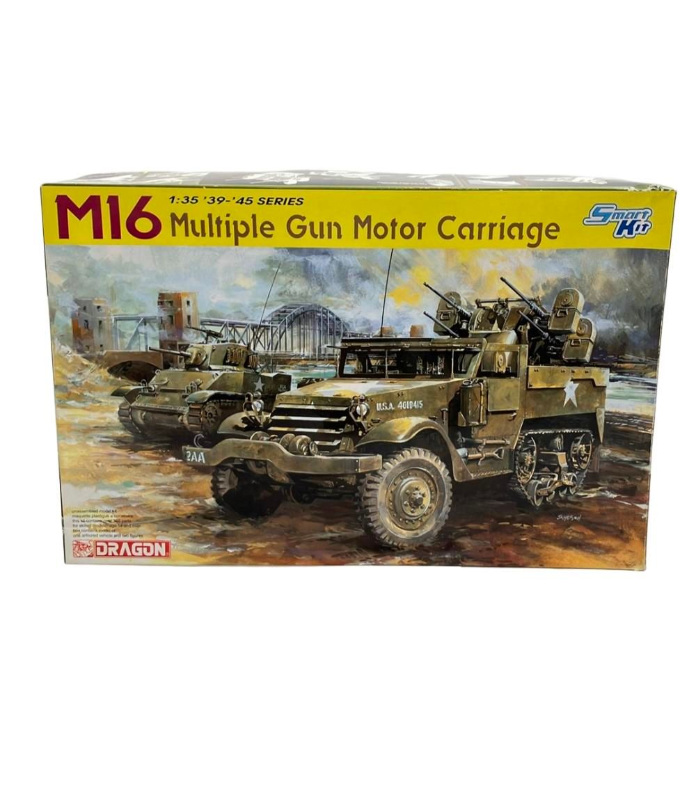ドラゴン プラモデル WW.II アメリカ軍 M16対空自走砲 1|35