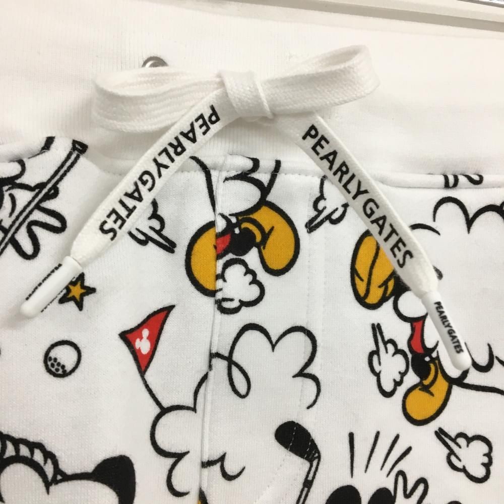 超美品】パーリーゲイツ×ディズニー スウェットスカート 白×黒